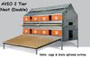 SKA AVIO 2 Tier Double Nest Unit (1,264 birds)