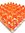 Egg Trays Standard - 10 x ORANGE Stackable "30" egg trays