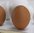 Chicken Nest Egg, BROWN (Plaster)